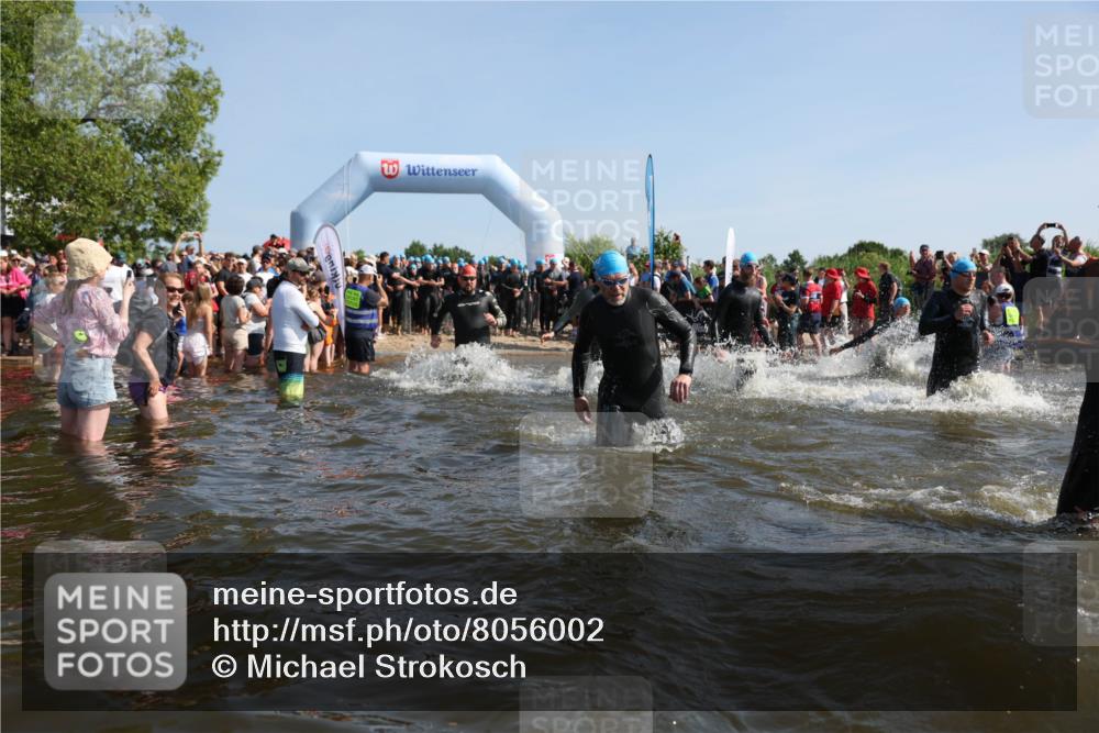 22.06.2025 - Viking Triathlon Michael Strokosch http://msf.ph/oto/8056002 22.06.2025 10:01:20 Schwimmen 38, 53, 173, 203, 214, 216, 224, 284, 287, 311, 341, 381, 393, 444, 643 meine-sportfotos.de
