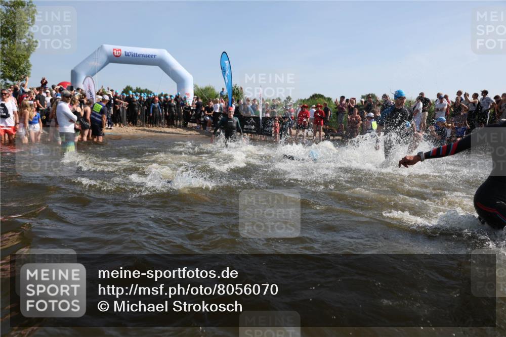 22.06.2025 - Viking Triathlon Michael Strokosch http://msf.ph/oto/8056070 22.06.2025 10:01:35 Schwimmen 19, 99, 162, 226, 237, 272, 320, 344, 399, 438, 461, 507, 510, 604, 626 meine-sportfotos.de