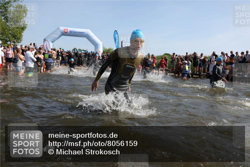 22.06.2025 - Viking Triathlon Michael Strokosch http://msf.ph/oto/8056159 22.06.2025 10:01:59 Schwimmen 3, 17, 80, 91, 127, 137, 278, 299, 304, 365, 415, 435, 449, 551, 618 meine-sportfotos.de