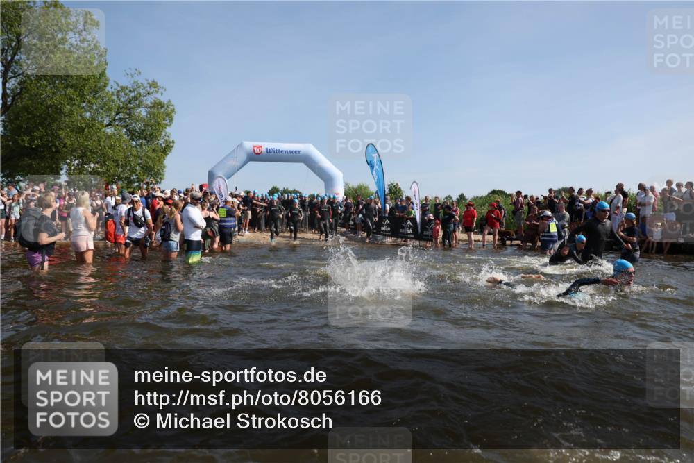 22.06.2025 - Viking Triathlon Michael Strokosch http://msf.ph/oto/8056166 22.06.2025 10:02:07 Schwimmen 107, 127, 137, 149, 247, 278, 299, 365, 387, 415, 435, 449, 492, 522, 551 meine-sportfotos.de