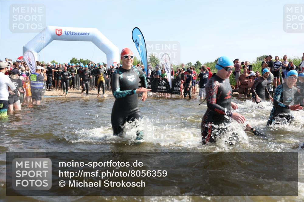 22.06.2025 - Viking Triathlon Michael Strokosch http://msf.ph/oto/8056359 22.06.2025 10:03:02 Schwimmen 5, 43, 47, 101, 154, 177, 204, 233, 349, 398, 475, 478, 554, 602, 632 meine-sportfotos.de