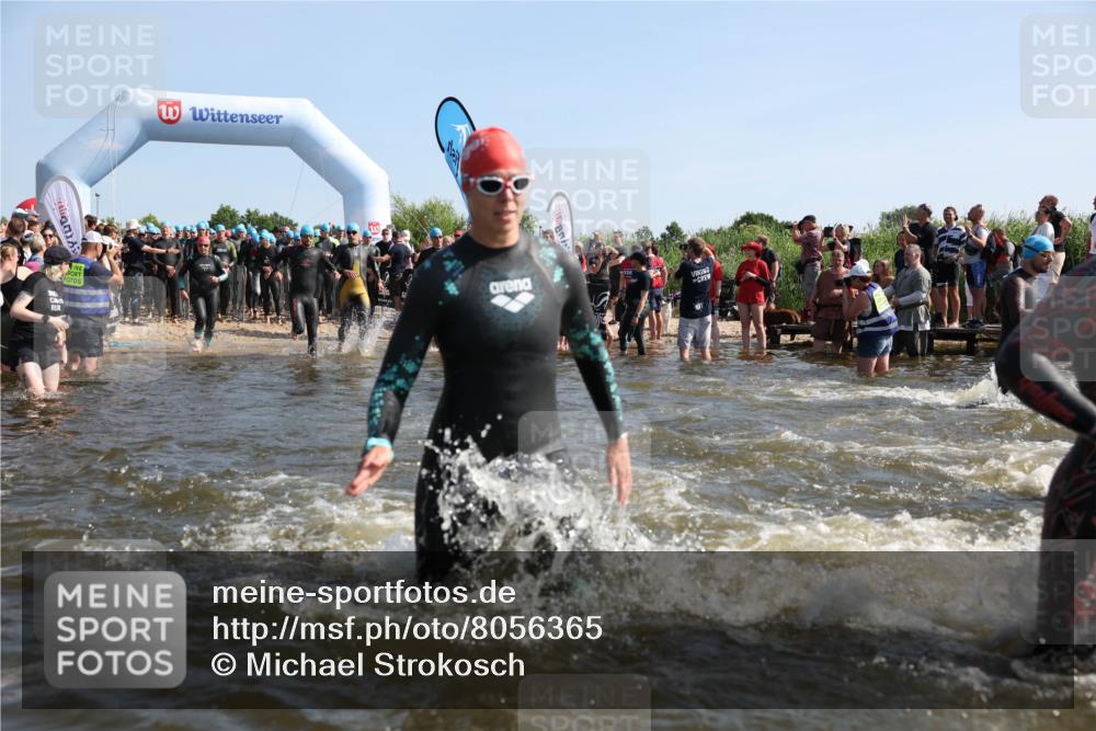 22.06.2025 - Viking Triathlon Michael Strokosch http://msf.ph/oto/8056365 22.06.2025 10:03:03 Schwimmen 5, 43, 47, 101, 154, 177, 204, 233, 349, 398, 475, 478, 554, 602, 632 meine-sportfotos.de
