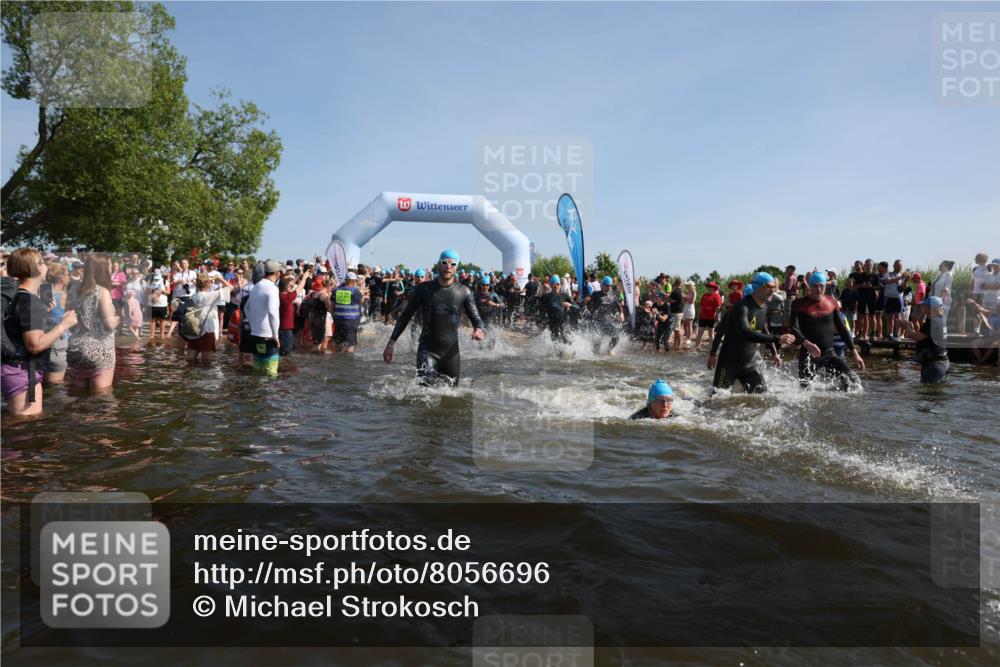 22.06.2025 - Viking Triathlon Michael Strokosch http://msf.ph/oto/8056696 22.06.2025 10:05:19 Schwimmen 57, 59, 61, 94, 138, 171, 172, 291, 314, 346, 389, 418, 437, 536, 627, 655 meine-sportfotos.de