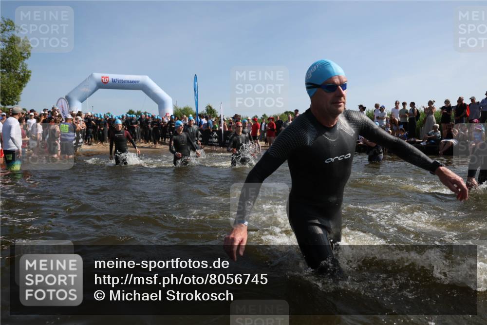 22.06.2025 - Viking Triathlon Michael Strokosch http://msf.ph/oto/8056745 22.06.2025 10:05:36 Schwimmen 22, 65, 83, 150, 167, 181, 210, 361, 439, 462, 511, 538, 553, 603, 654 meine-sportfotos.de