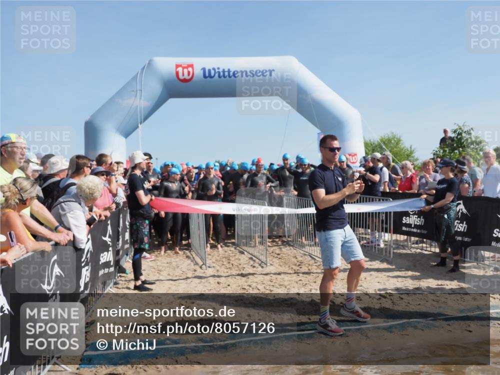 22.06.2025 - Viking Triathlon MichiJ http://msf.ph/oto/8057126 22.06.2025 09:55:50 Schwimmen  meine-sportfotos.de