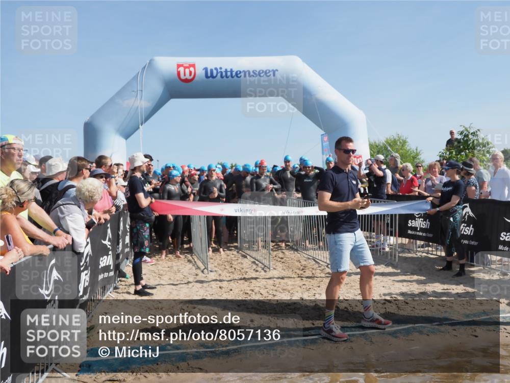 22.06.2025 - Viking Triathlon MichiJ http://msf.ph/oto/8057136 22.06.2025 09:55:51 Schwimmen  meine-sportfotos.de