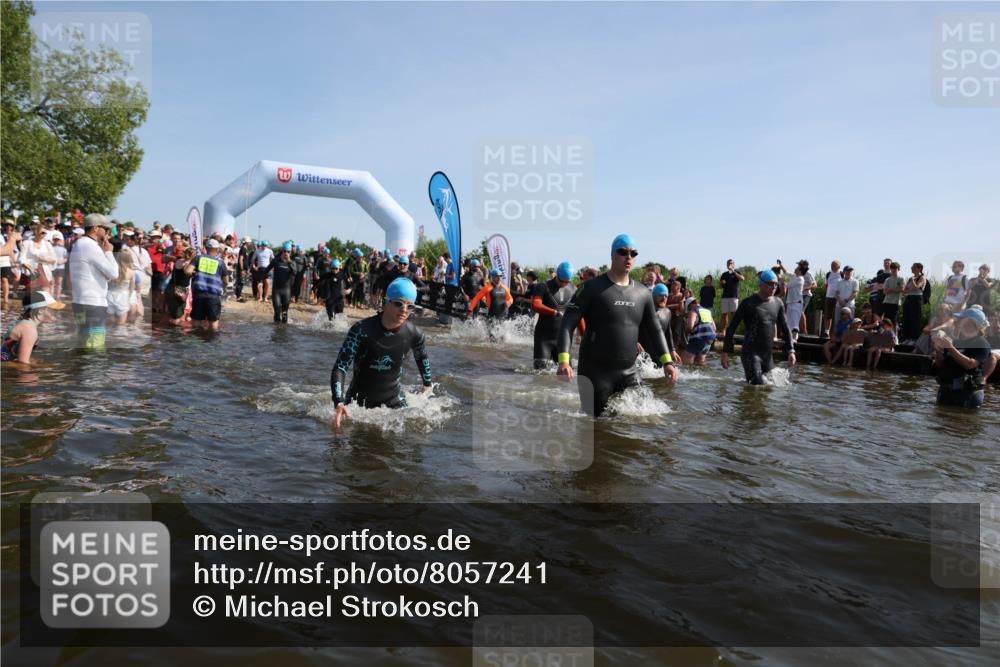 22.06.2025 - Viking Triathlon Michael Strokosch http://msf.ph/oto/8057241 22.06.2025 10:08:30 Schwimmen 48, 69, 71, 97, 166, 246, 319, 357, 360, 472, 481, 490, 499, 518, 542 meine-sportfotos.de
