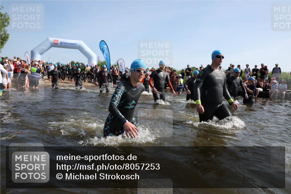22.06.2025 - Viking Triathlon Michael Strokosch http://msf.ph/oto/8057253 22.06.2025 10:08:32 Schwimmen 48, 69, 71, 97, 166, 246, 319, 357, 360, 472, 481, 490, 499, 518, 542 meine-sportfotos.de