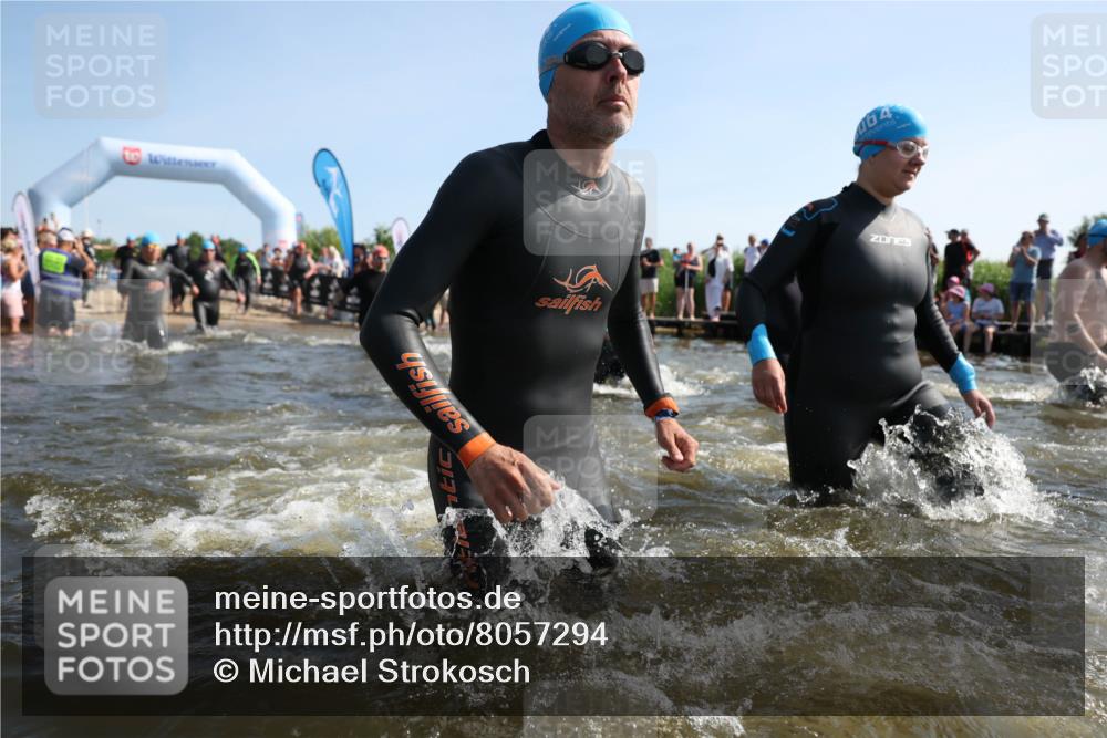 22.06.2025 - Viking Triathlon Michael Strokosch http://msf.ph/oto/8057294 22.06.2025 10:08:46 Schwimmen 136, 160, 234, 241, 303, 305, 356, 359, 459, 470, 471, 483, 634, 640, 656 meine-sportfotos.de