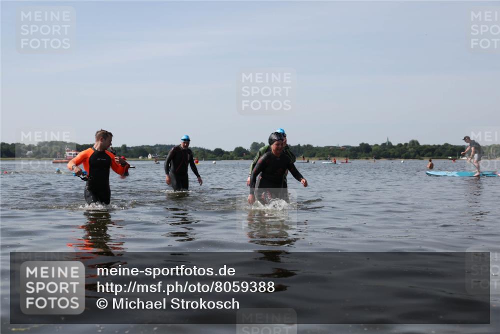 22.06.2025 - Viking Triathlon Michael Strokosch http://msf.ph/oto/8059388 22.06.2025 10:52:12 Schwimmen 116, 136, 481, 542 meine-sportfotos.de