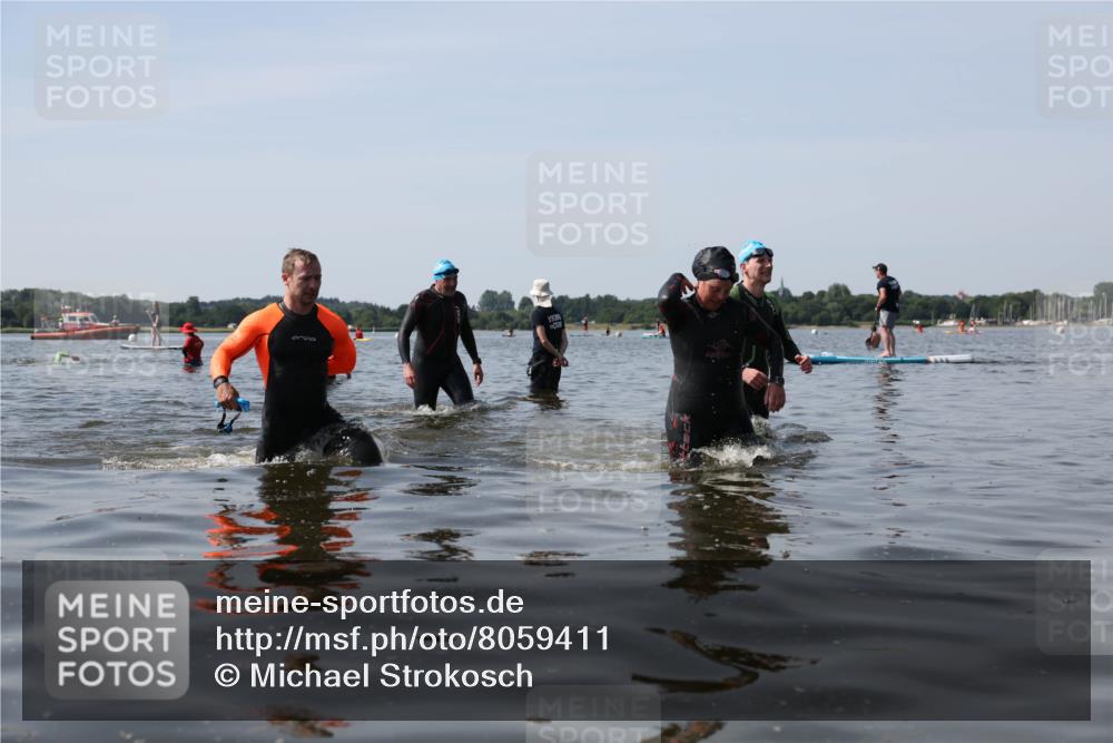 22.06.2025 - Viking Triathlon Michael Strokosch http://msf.ph/oto/8059411 22.06.2025 10:52:14 Schwimmen 116, 136, 481, 490, 542 meine-sportfotos.de
