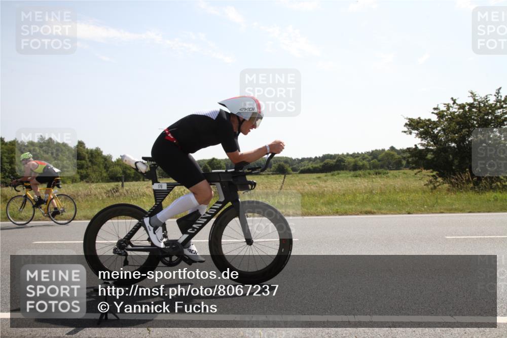 22.06.2025 - Viking Triathlon Yannick Fuchs http://msf.ph/oto/8067237 22.06.2025 11:09:38 Radfahren 145, 176, 368, 423 meine-sportfotos.de