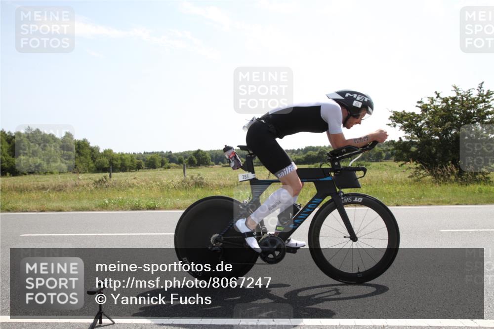 22.06.2025 - Viking Triathlon Yannick Fuchs http://msf.ph/oto/8067247 22.06.2025 11:10:19 Radfahren 393, 647 meine-sportfotos.de