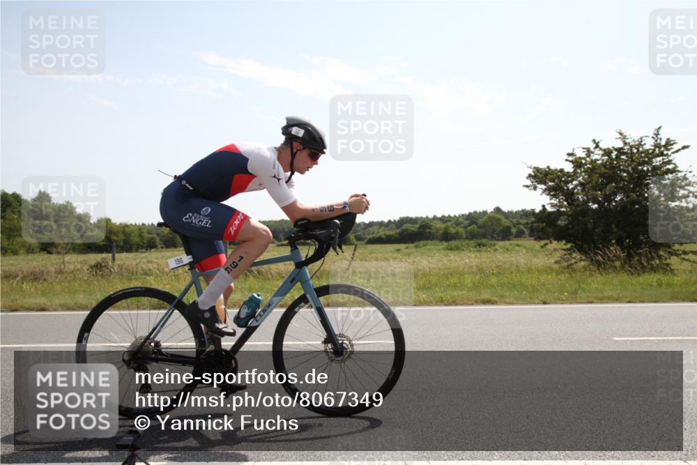 22.06.2025 - Viking Triathlon Yannick Fuchs http://msf.ph/oto/8067349 22.06.2025 11:15:47 Radfahren 196, 256, 613 meine-sportfotos.de