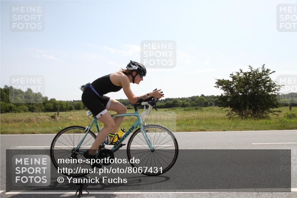 22.06.2025 - Viking Triathlon Yannick Fuchs http://msf.ph/oto/8067431 22.06.2025 11:18:48 Radfahren 200, 602 meine-sportfotos.de
