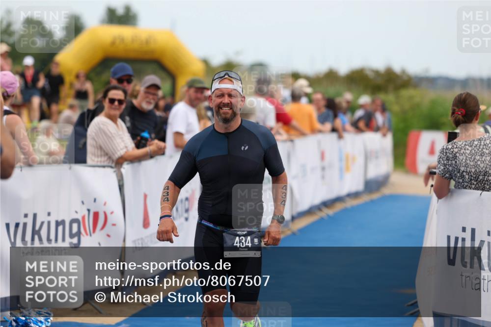 22.06.2025 - Viking Triathlon Michael Strokosch http://msf.ph/oto/8067507 22.06.2025 15:02:25 Ziel 434 meine-sportfotos.de