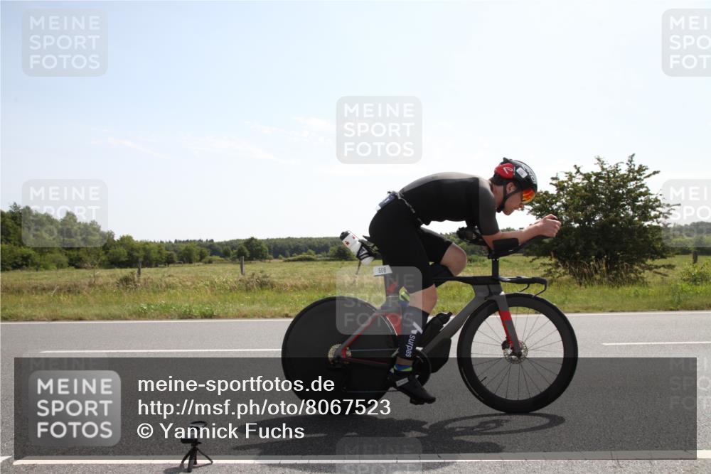 22.06.2025 - Viking Triathlon Yannick Fuchs http://msf.ph/oto/8067523 22.06.2025 11:20:46 Radfahren 508 meine-sportfotos.de