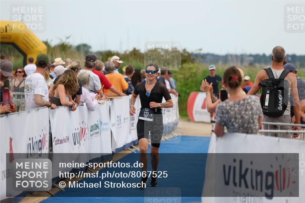 22.06.2025 - Viking Triathlon Michael Strokosch http://msf.ph/oto/8067525 22.06.2025 15:02:39 Ziel 127, 529 meine-sportfotos.de