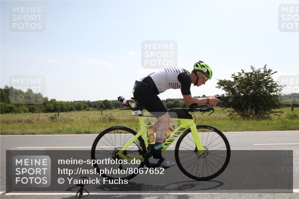 22.06.2025 - Viking Triathlon Yannick Fuchs http://msf.ph/oto/8067652 22.06.2025 11:21:39 Radfahren 387 meine-sportfotos.de