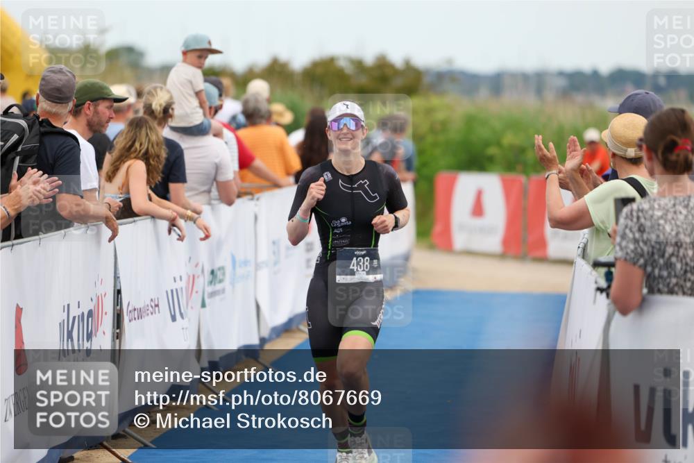 22.06.2025 - Viking Triathlon Michael Strokosch http://msf.ph/oto/8067669 22.06.2025 15:03:54 Ziel 438 meine-sportfotos.de