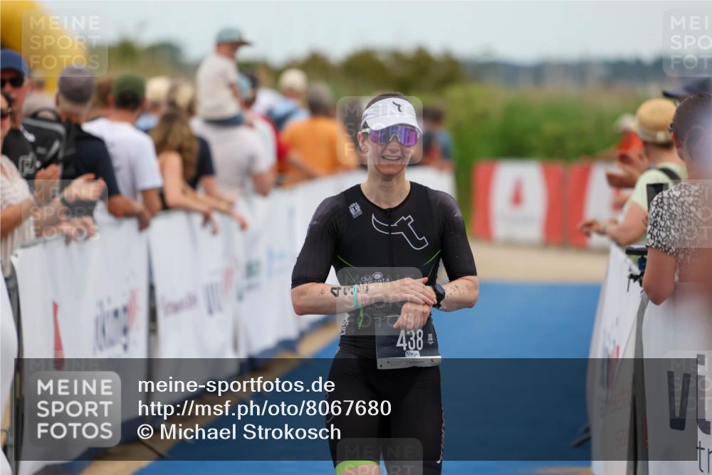 22.06.2025 - Viking Triathlon Michael Strokosch http://msf.ph/oto/8067680 22.06.2025 15:03:55 Ziel 438 meine-sportfotos.de