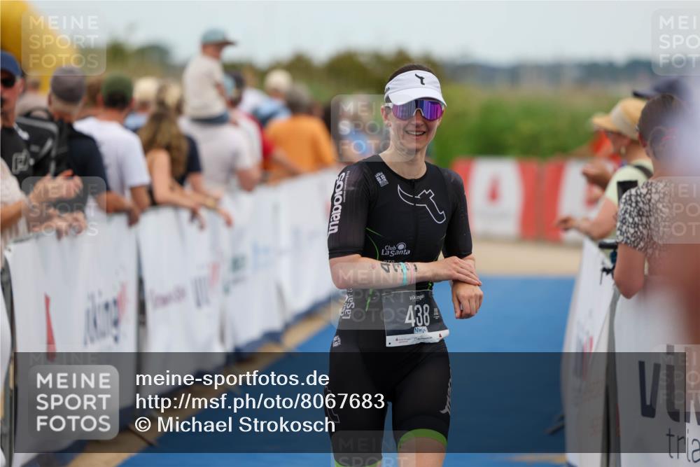 22.06.2025 - Viking Triathlon Michael Strokosch http://msf.ph/oto/8067683 22.06.2025 15:03:56 Ziel 438 meine-sportfotos.de