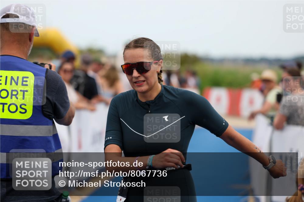 22.06.2025 - Viking Triathlon Michael Strokosch http://msf.ph/oto/8067736 22.06.2025 15:04:04 Ziel 20 meine-sportfotos.de