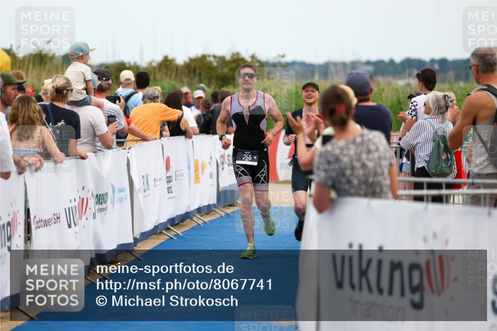 22.06.2025 - Viking Triathlon Michael Strokosch http://msf.ph/oto/8067741 22.06.2025 15:04:24 Ziel 255, 550 meine-sportfotos.de