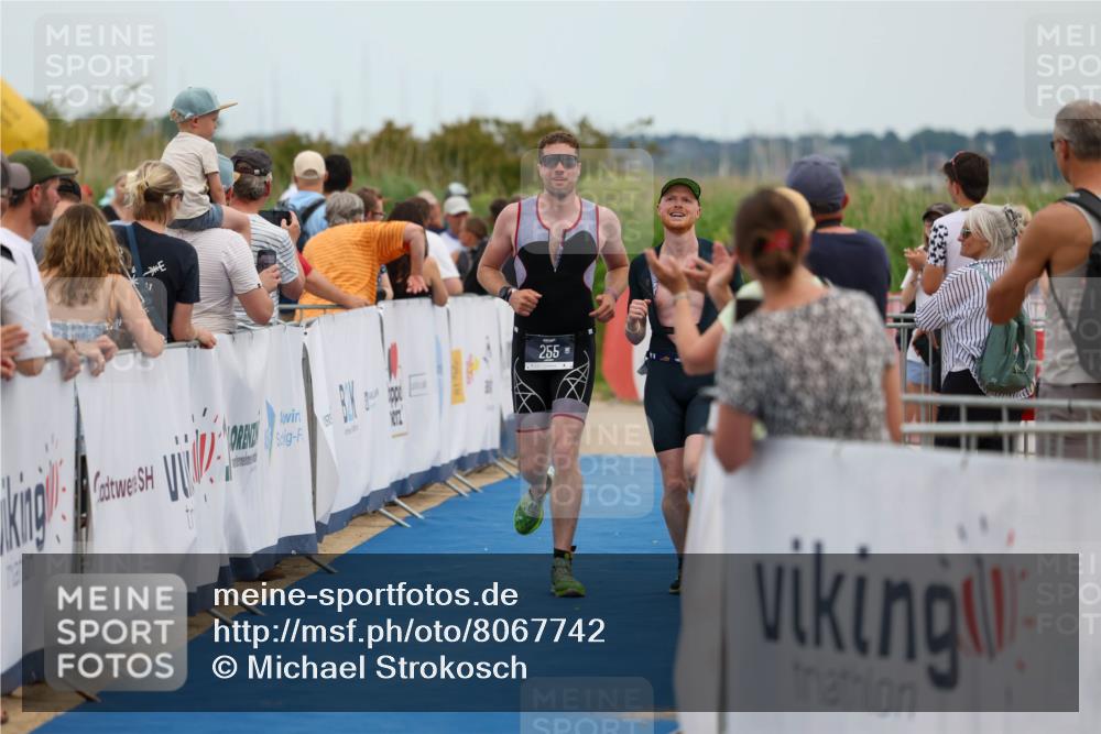 22.06.2025 - Viking Triathlon Michael Strokosch http://msf.ph/oto/8067742 22.06.2025 15:04:25 Ziel 255, 550 meine-sportfotos.de