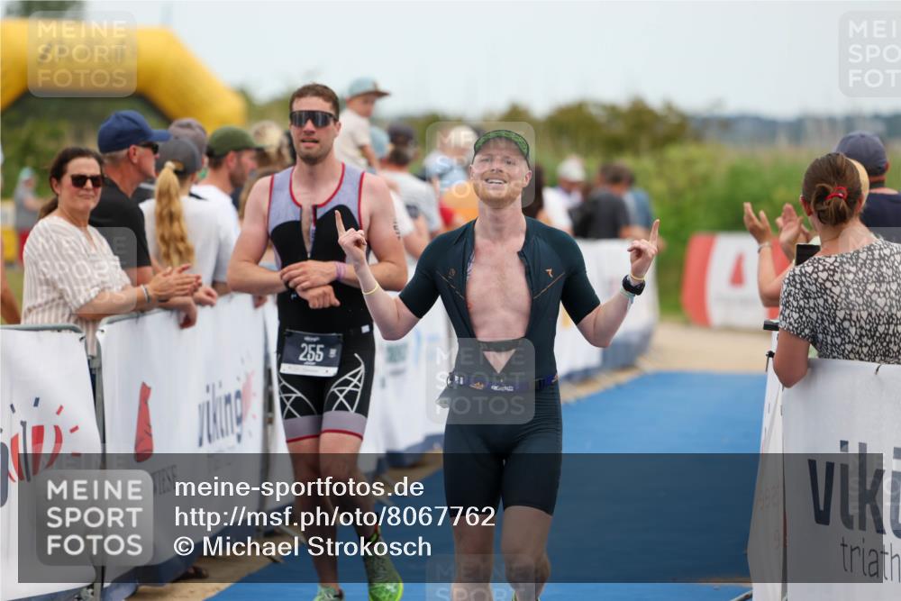 22.06.2025 - Viking Triathlon Michael Strokosch http://msf.ph/oto/8067762 22.06.2025 15:04:27 Ziel 255, 550 meine-sportfotos.de