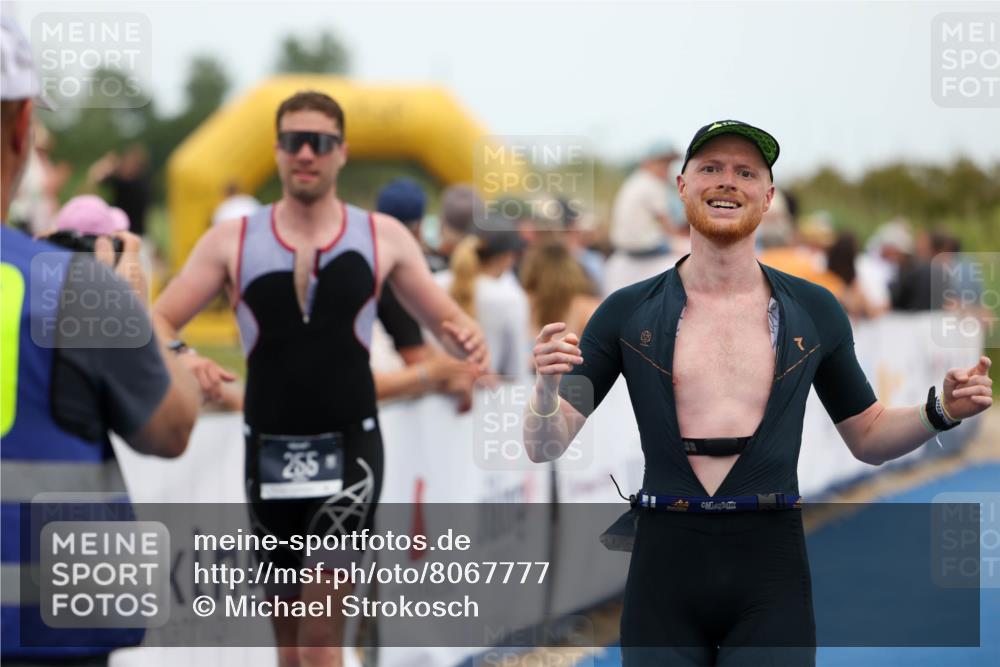 22.06.2025 - Viking Triathlon Michael Strokosch http://msf.ph/oto/8067777 22.06.2025 15:04:27 Ziel 255, 550 meine-sportfotos.de