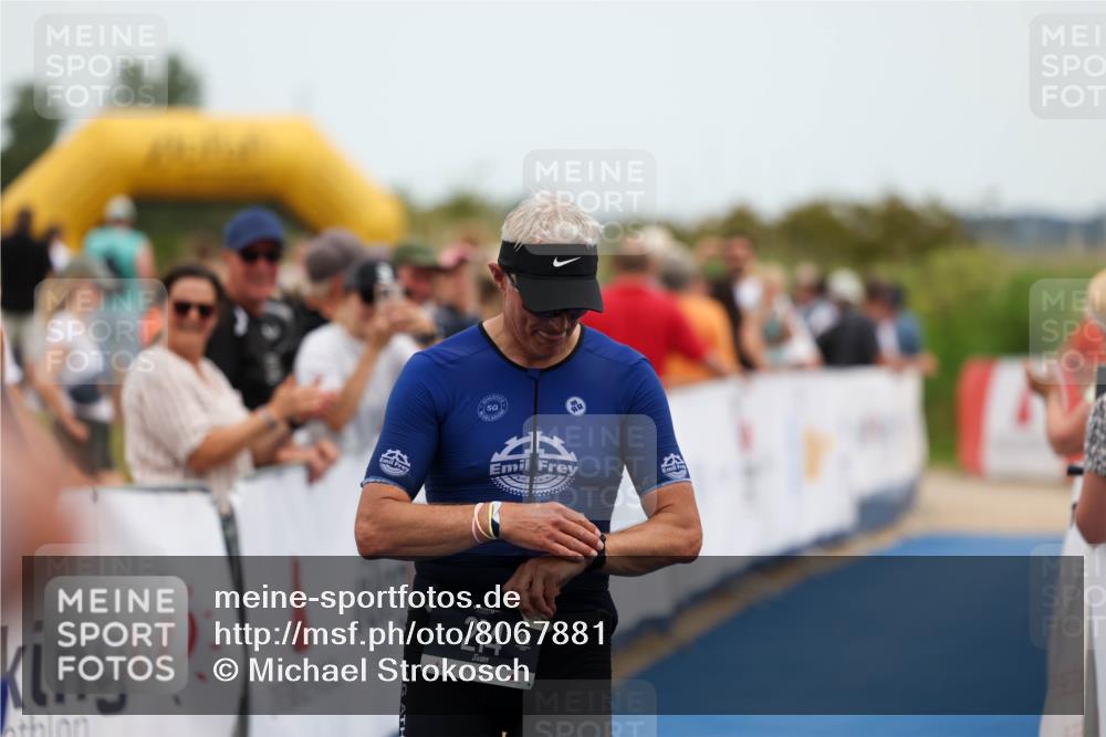 22.06.2025 - Viking Triathlon Michael Strokosch http://msf.ph/oto/8067881 22.06.2025 15:05:16 Ziel 214 meine-sportfotos.de