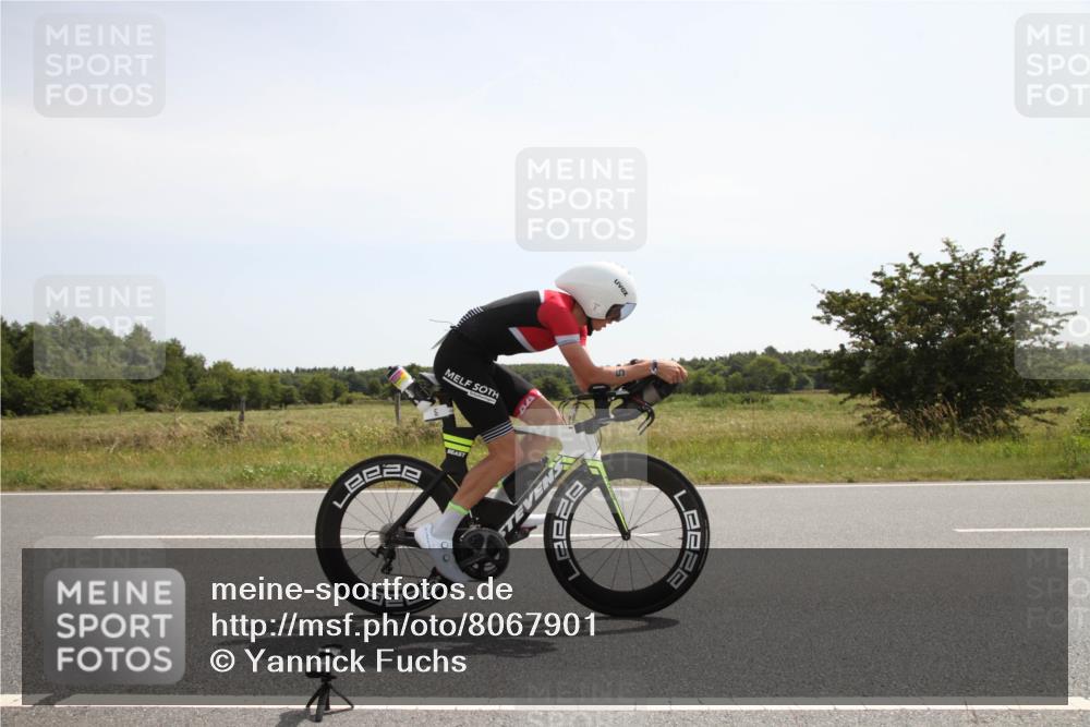 22.06.2025 - Viking Triathlon Yannick Fuchs http://msf.ph/oto/8067901 22.06.2025 11:58:00 Radfahren 5, 219, 271, 284, 343, 429 meine-sportfotos.de
