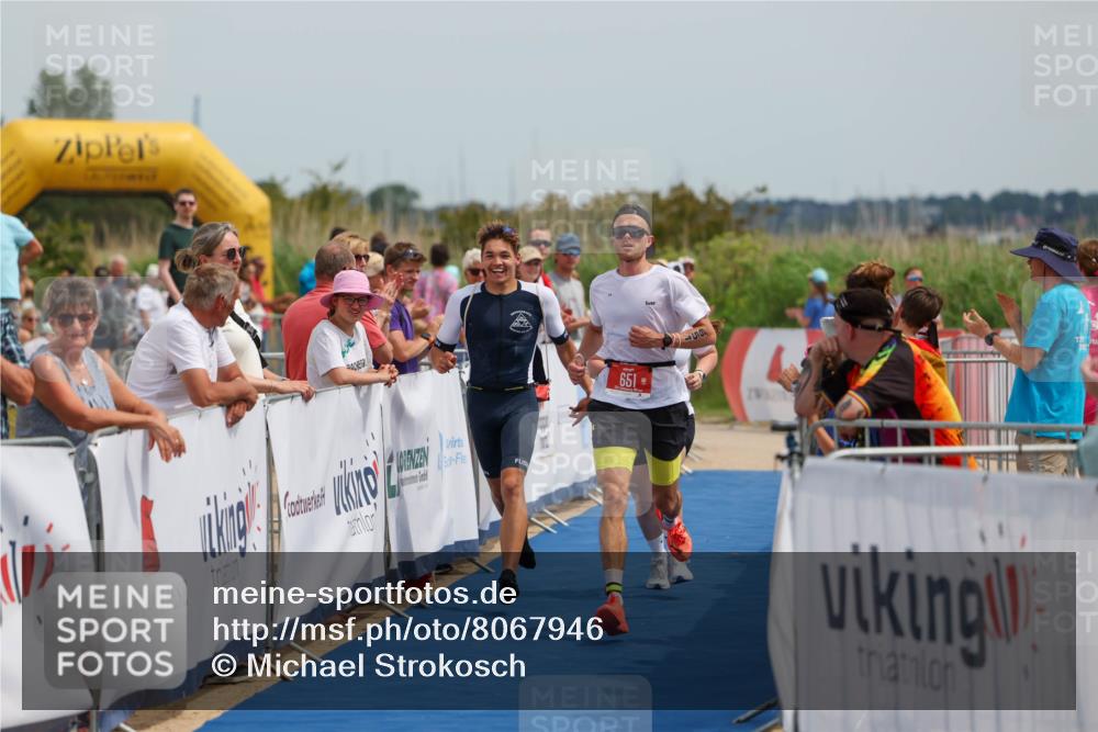 22.06.2025 - Viking Triathlon Michael Strokosch http://msf.ph/oto/8067946 22.06.2025 14:16:59 Ziel 651 meine-sportfotos.de