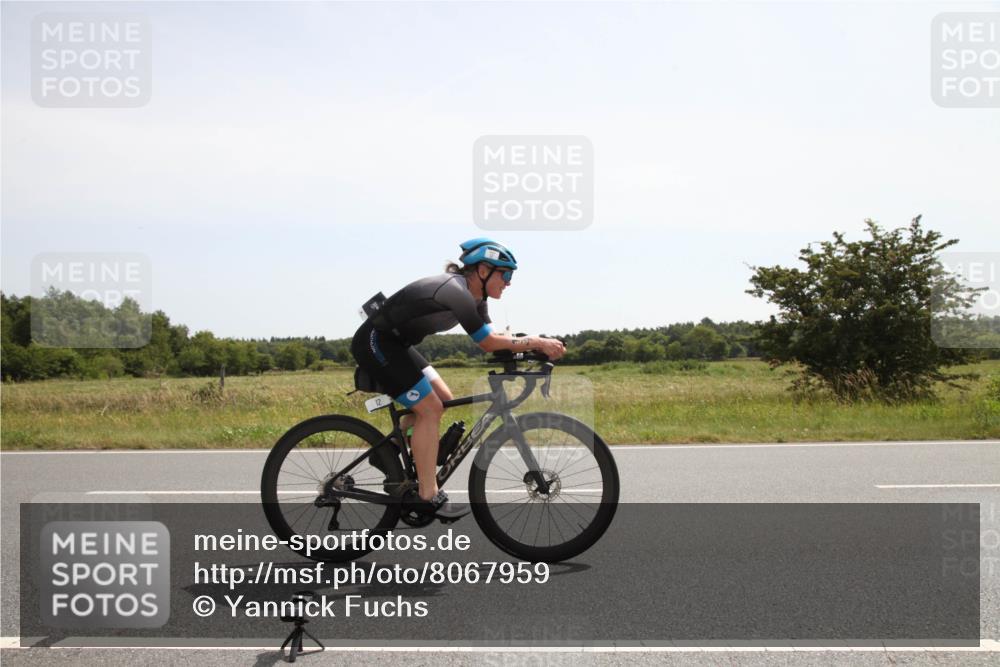 22.06.2025 - Viking Triathlon Yannick Fuchs http://msf.ph/oto/8067959 22.06.2025 11:58:35 Radfahren 12, 613 meine-sportfotos.de