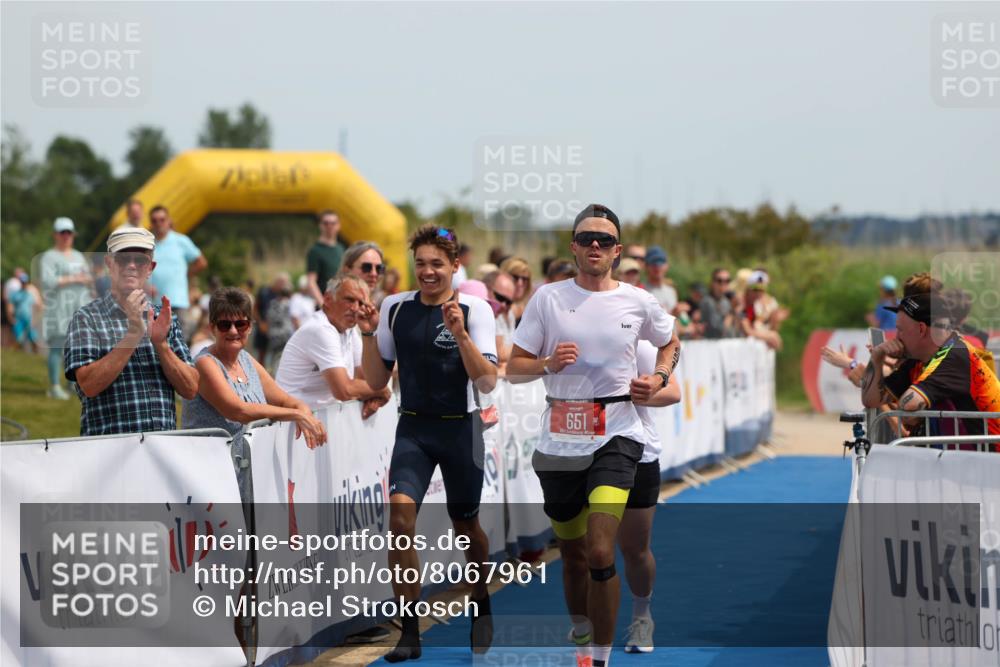 22.06.2025 - Viking Triathlon Michael Strokosch http://msf.ph/oto/8067961 22.06.2025 14:17:00 Ziel 651 meine-sportfotos.de