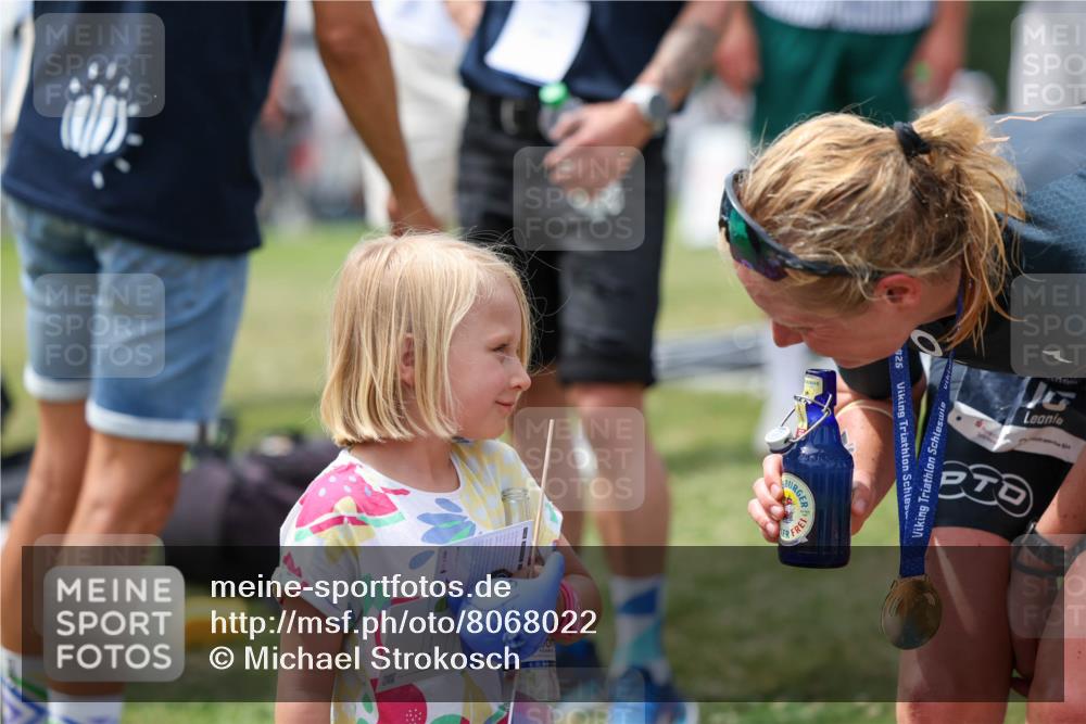 22.06.2025 - Viking Triathlon Michael Strokosch http://msf.ph/oto/8068022 22.06.2025 14:17:46 Ziel  meine-sportfotos.de
