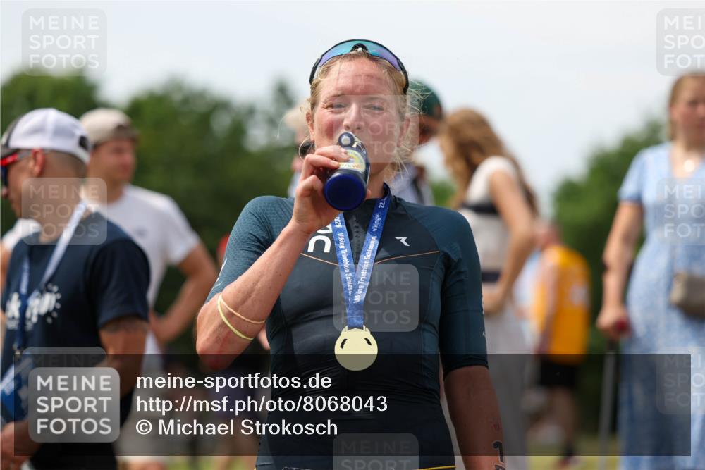 22.06.2025 - Viking Triathlon Michael Strokosch http://msf.ph/oto/8068043 22.06.2025 14:17:51 Ziel  meine-sportfotos.de