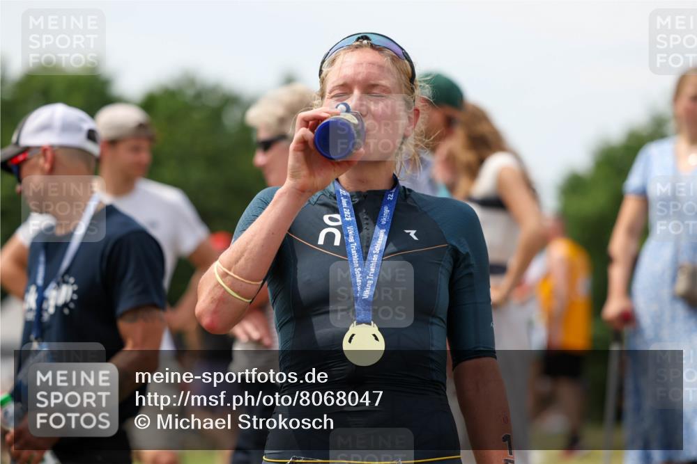22.06.2025 - Viking Triathlon Michael Strokosch http://msf.ph/oto/8068047 22.06.2025 14:17:52 Ziel  meine-sportfotos.de
