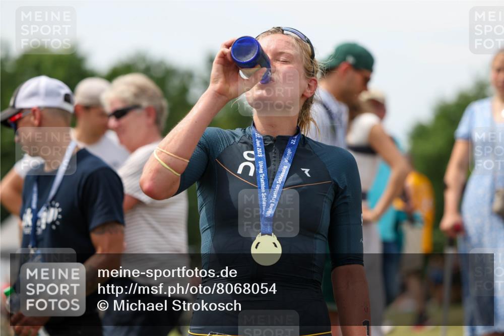 22.06.2025 - Viking Triathlon Michael Strokosch http://msf.ph/oto/8068054 22.06.2025 14:17:52 Ziel  meine-sportfotos.de