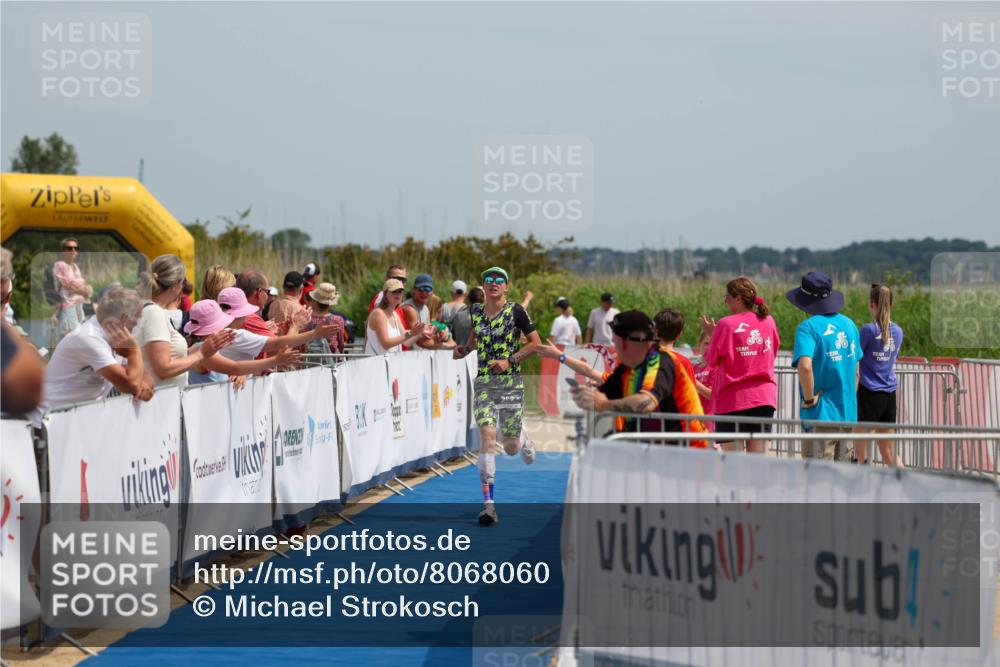 22.06.2025 - Viking Triathlon Michael Strokosch http://msf.ph/oto/8068060 22.06.2025 14:19:49 Ziel 368 meine-sportfotos.de
