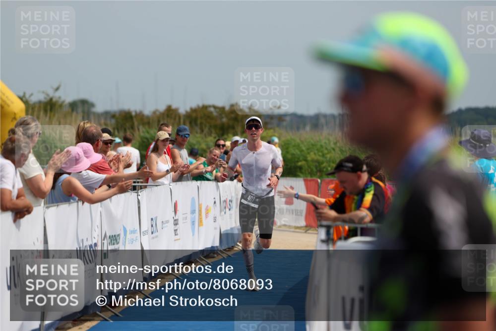 22.06.2025 - Viking Triathlon Michael Strokosch http://msf.ph/oto/8068093 22.06.2025 14:20:04 Ziel 401 meine-sportfotos.de