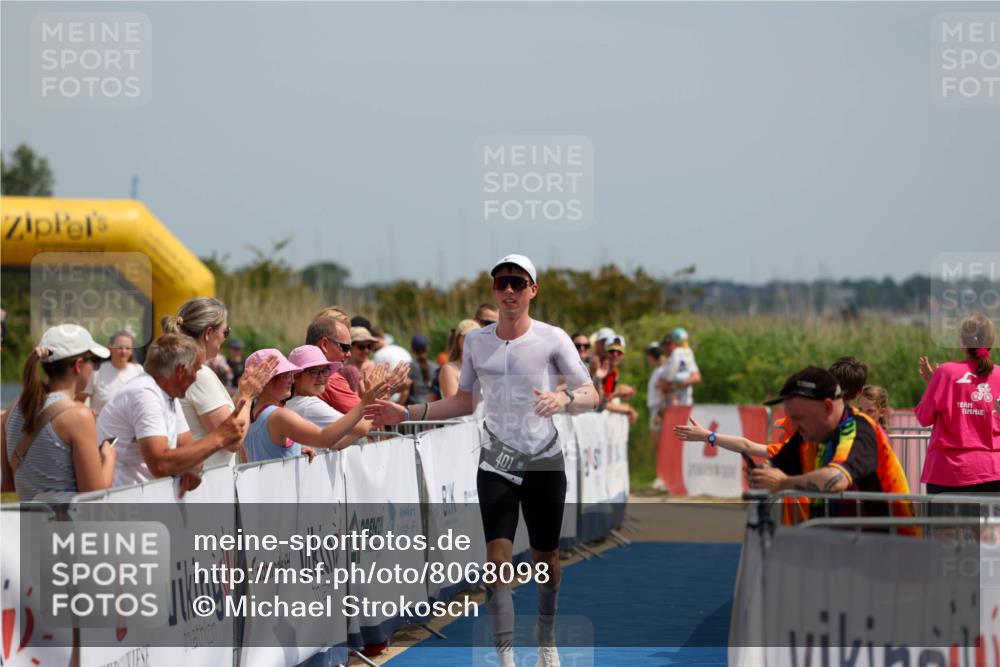 22.06.2025 - Viking Triathlon Michael Strokosch http://msf.ph/oto/8068098 22.06.2025 14:20:05 Ziel 401 meine-sportfotos.de