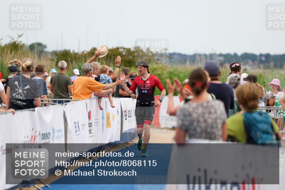 22.06.2025 - Viking Triathlon Michael Strokosch http://msf.ph/oto/8068115 22.06.2025 15:06:55 Ziel 429 meine-sportfotos.de