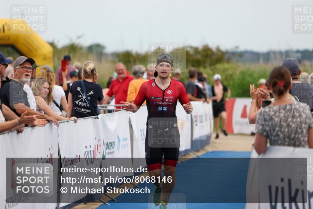 22.06.2025 - Viking Triathlon Michael Strokosch http://msf.ph/oto/8068146 22.06.2025 15:06:59 Ziel 429 meine-sportfotos.de