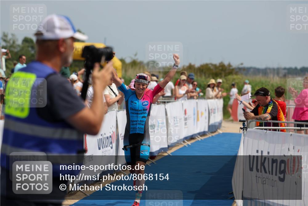 22.06.2025 - Viking Triathlon Michael Strokosch http://msf.ph/oto/8068154 22.06.2025 14:20:35 Ziel 9 meine-sportfotos.de