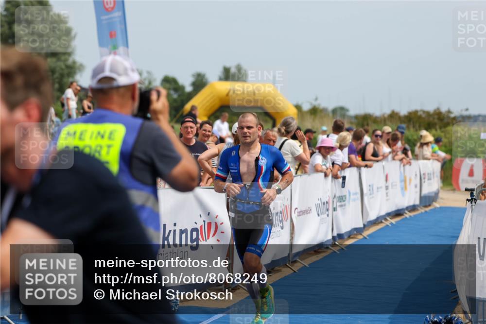22.06.2025 - Viking Triathlon Michael Strokosch http://msf.ph/oto/8068249 22.06.2025 14:23:16 Ziel 347 meine-sportfotos.de