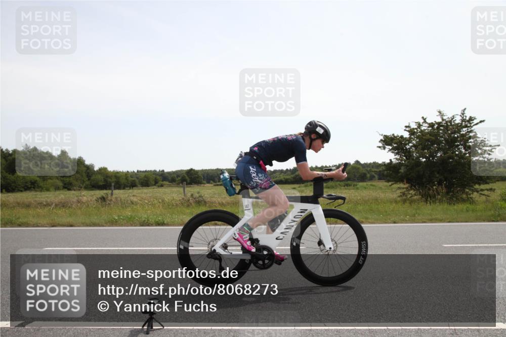 22.06.2025 - Viking Triathlon Yannick Fuchs http://msf.ph/oto/8068273 22.06.2025 12:01:48 Radfahren 147, 448 meine-sportfotos.de