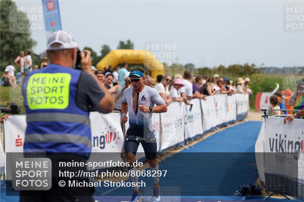 22.06.2025 - Viking Triathlon Michael Strokosch http://msf.ph/oto/8068297 22.06.2025 14:23:32 Ziel 6 meine-sportfotos.de