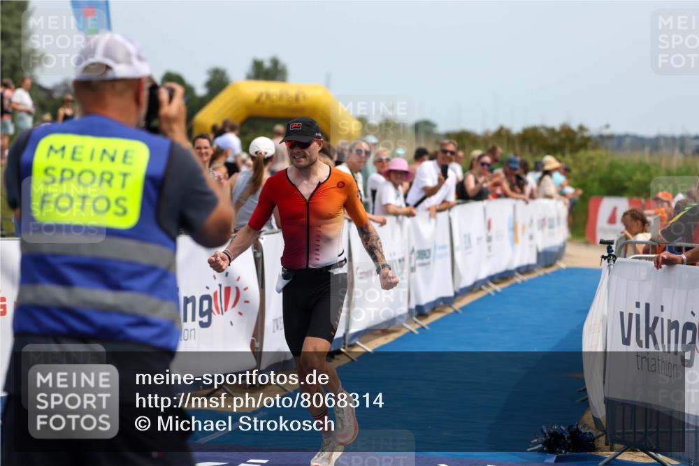 22.06.2025 - Viking Triathlon Michael Strokosch http://msf.ph/oto/8068314 22.06.2025 14:23:52 Ziel 33 meine-sportfotos.de